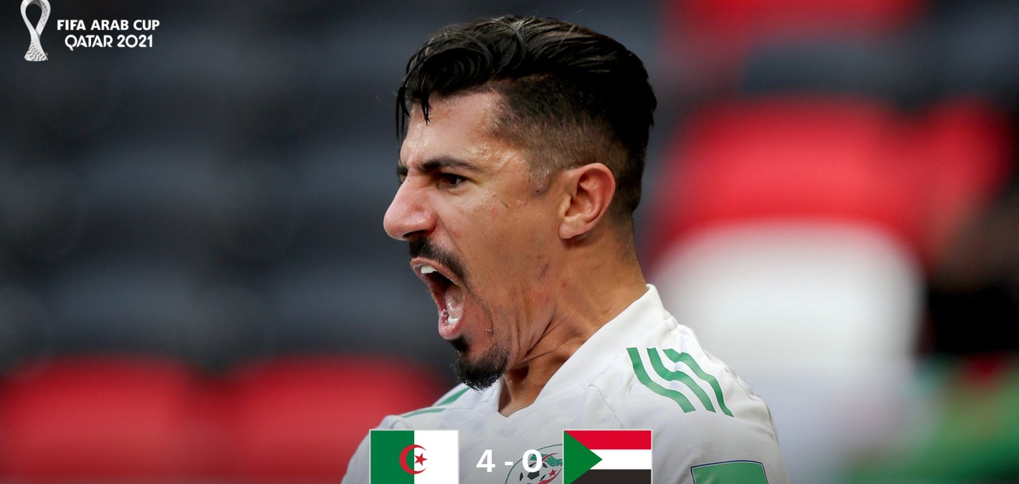 Algeria rout Sudan 4-0 in Arab Cup 2021