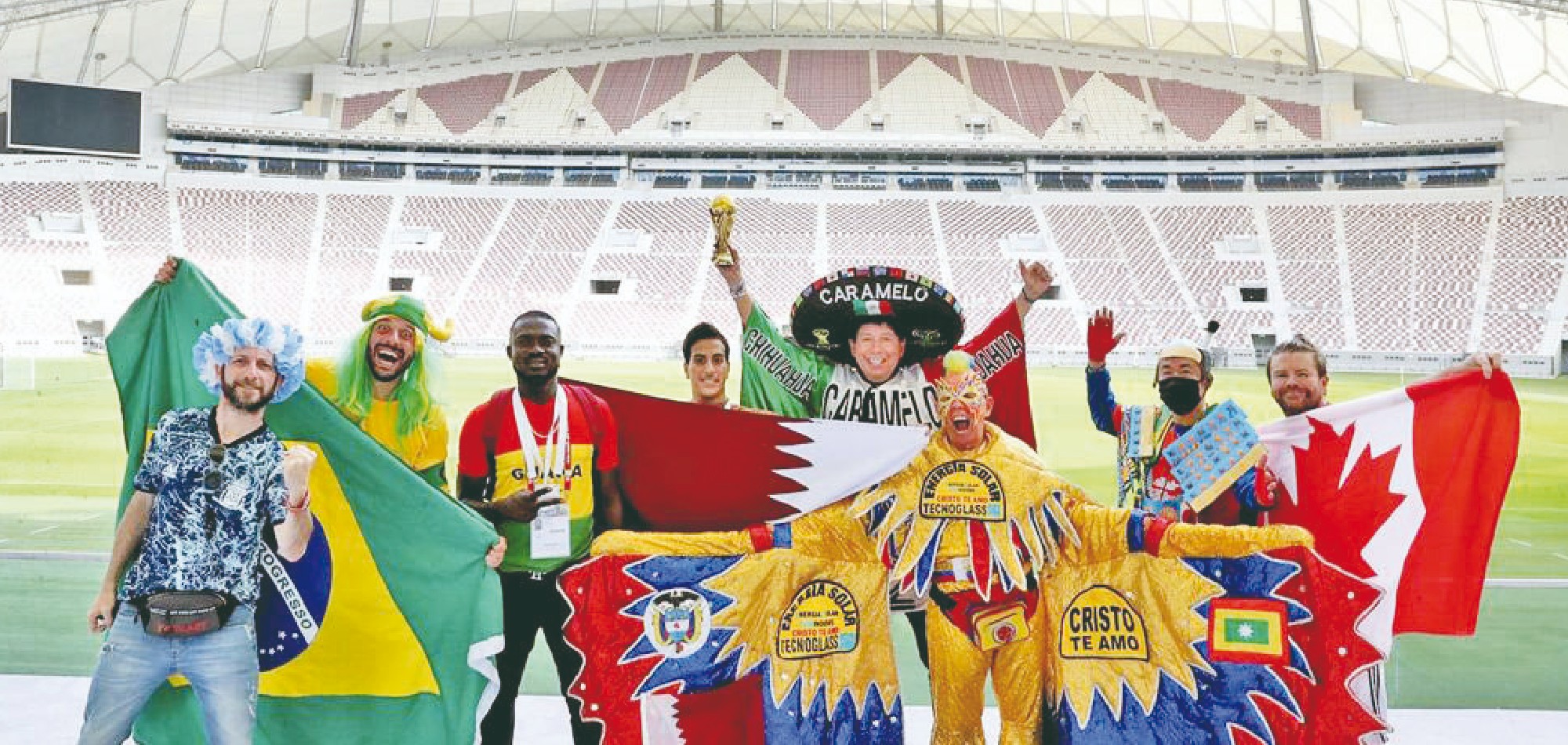 Fans from all over the world enjoy everything Qatar has to offer