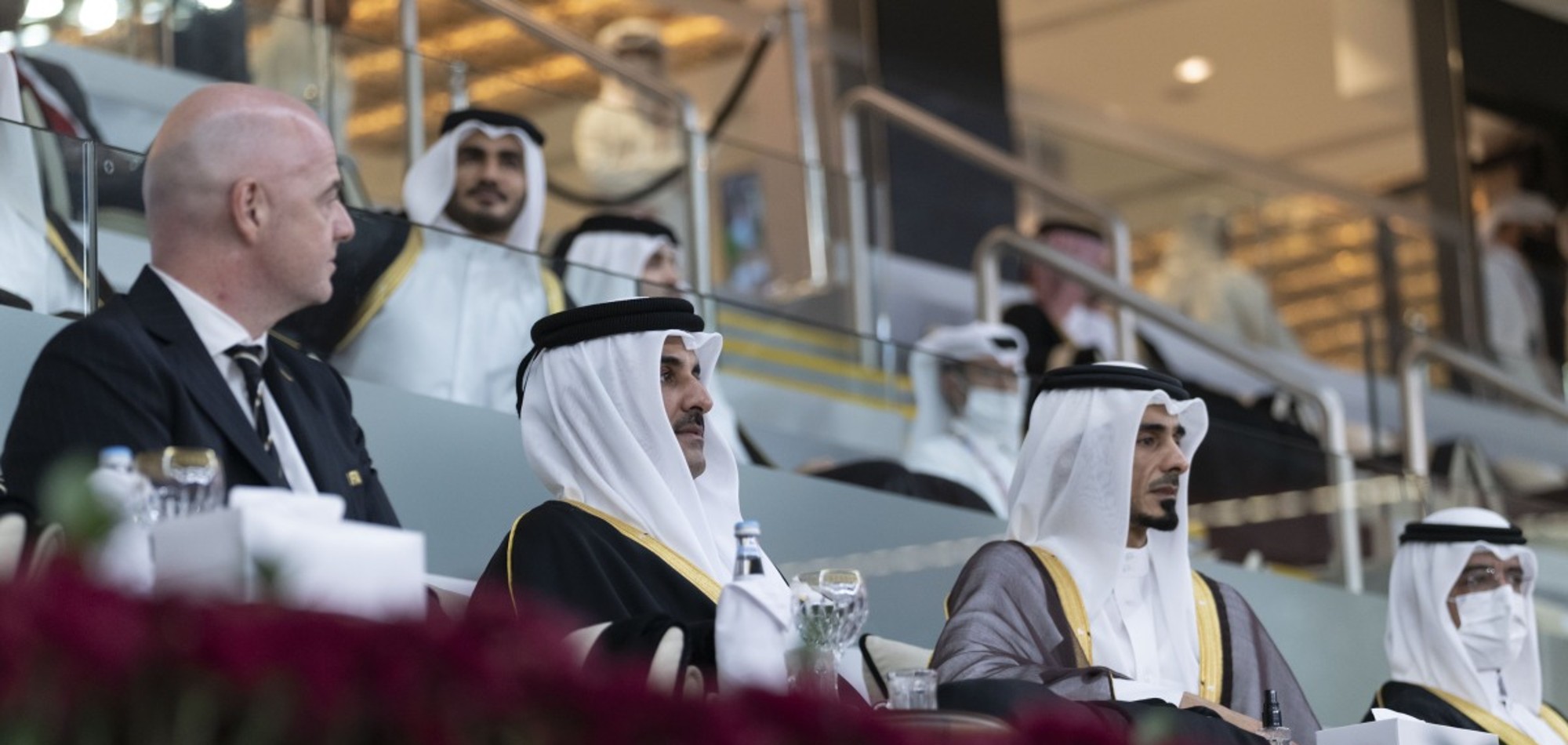 Amir attends FIFA Arab Cup closing ceremony