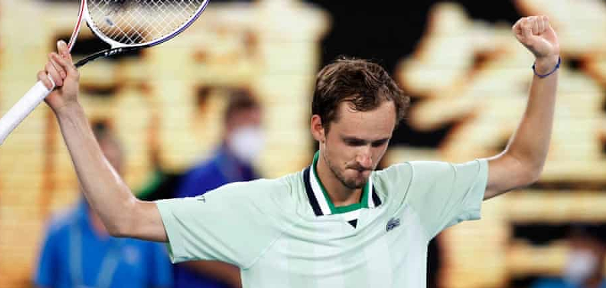 MEDVEDEV SAVES MATCH POINT, MOVES INTO AUSTRALIAN OPEN SEMIS