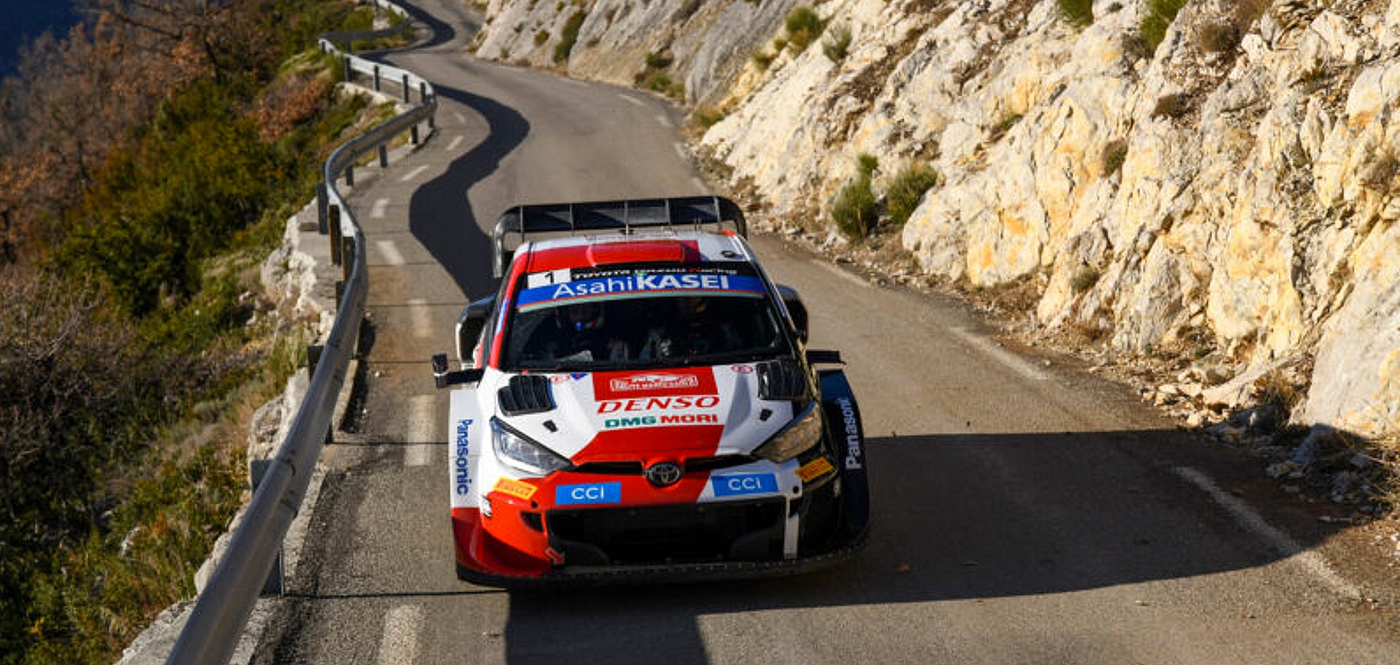 Gazoo Racing celebrates gutsy podium finish at Rallye Monte-Carlo