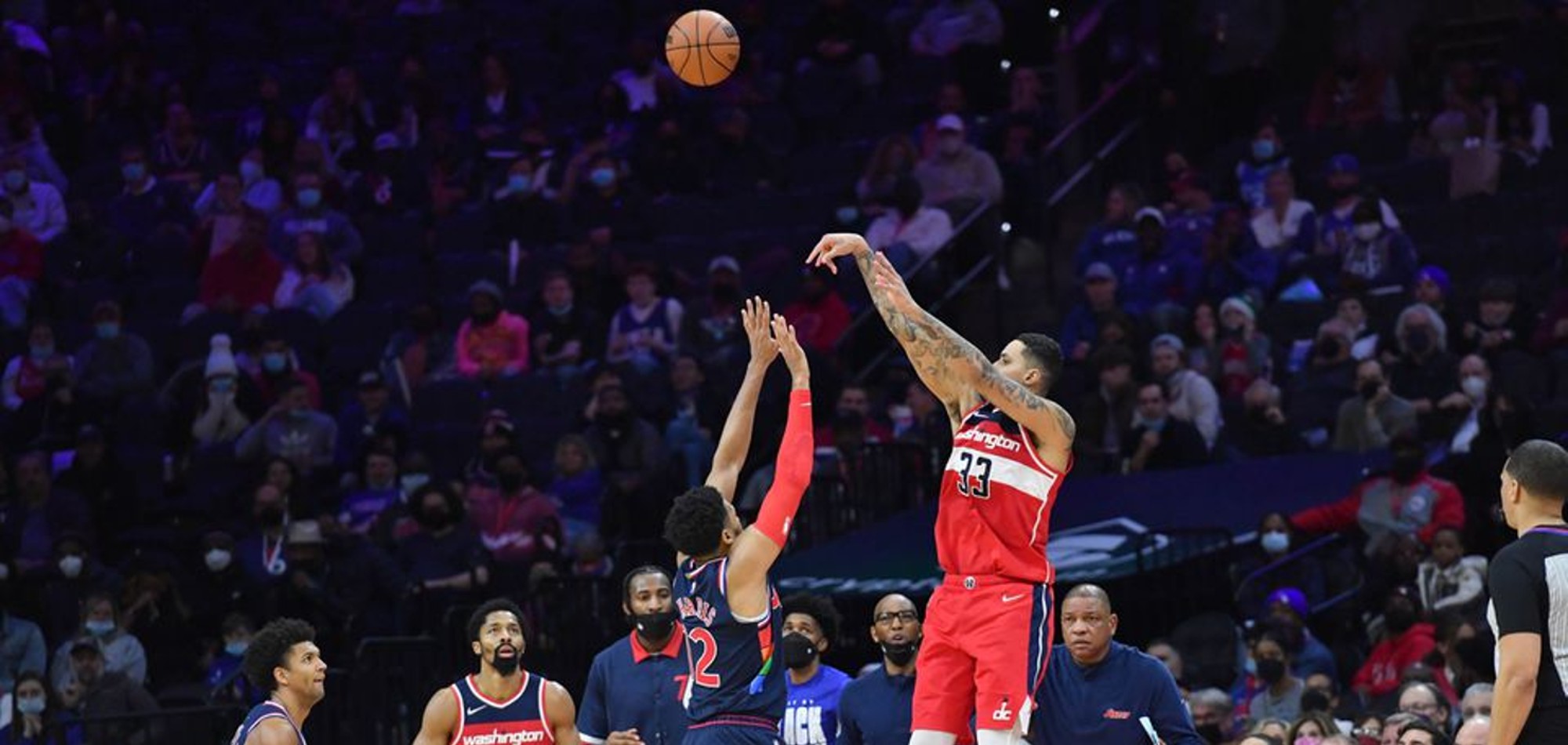 NBA roundup: Wizards upset 76ers to end skid