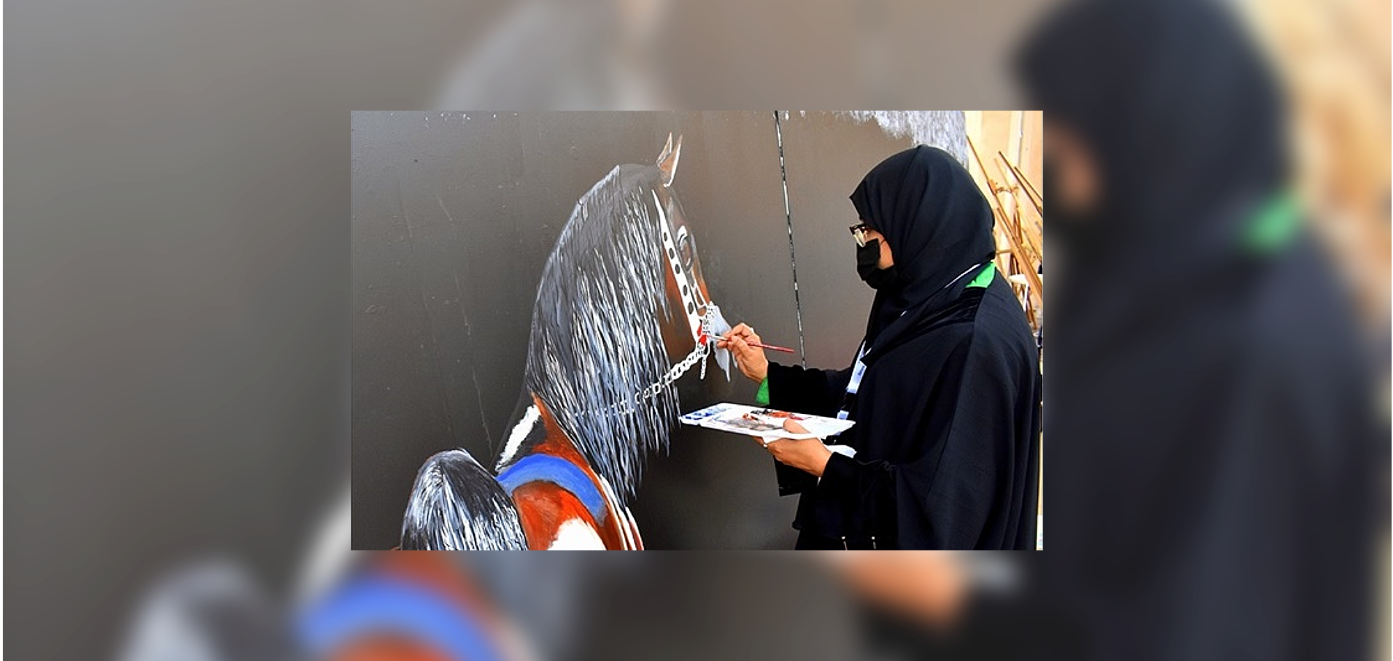 KIAHF 2022 live art wows horse lovers and visitors