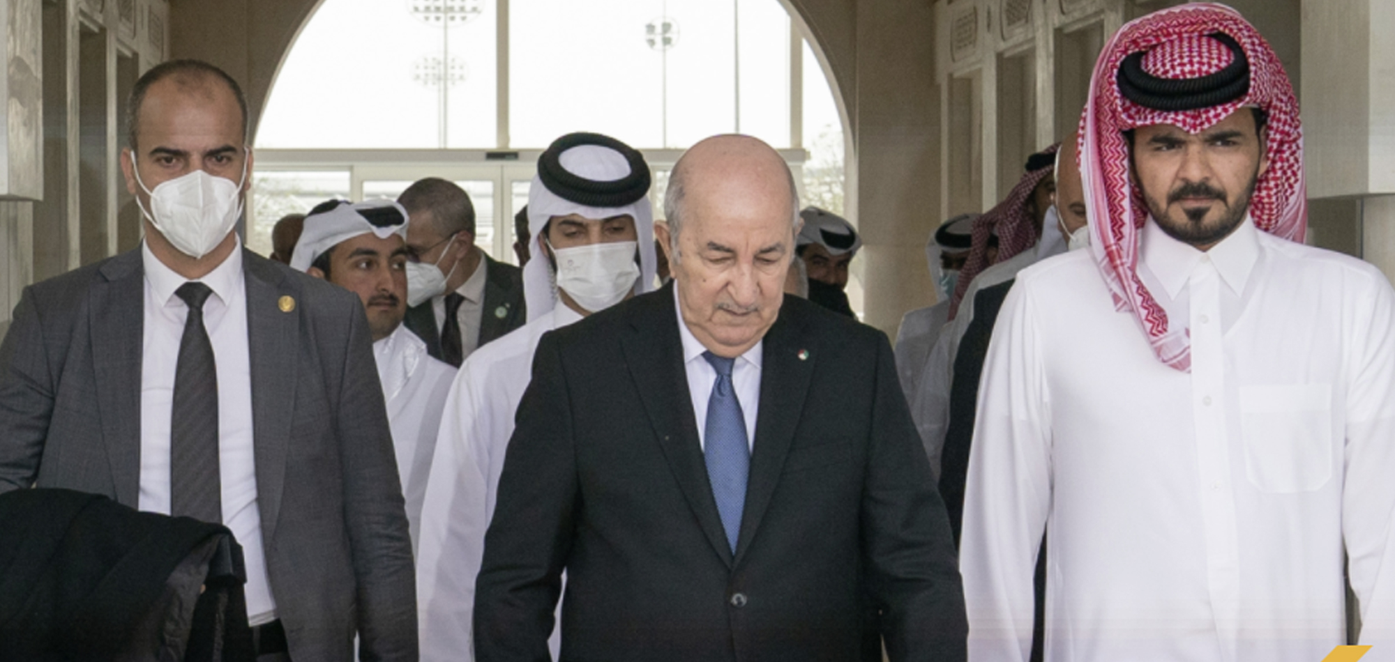 Algerian President visits Al Shaqab