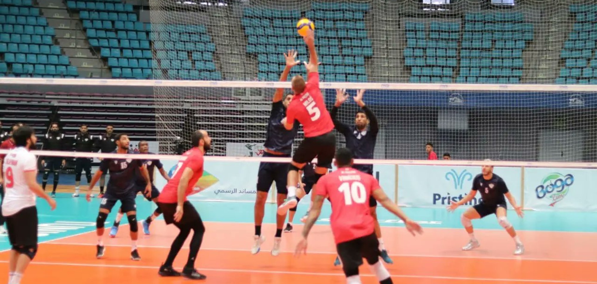 Al-Rayyan, Al-Ahli to Play in Quarter-Finals of 40th Arab Volleyball Championship