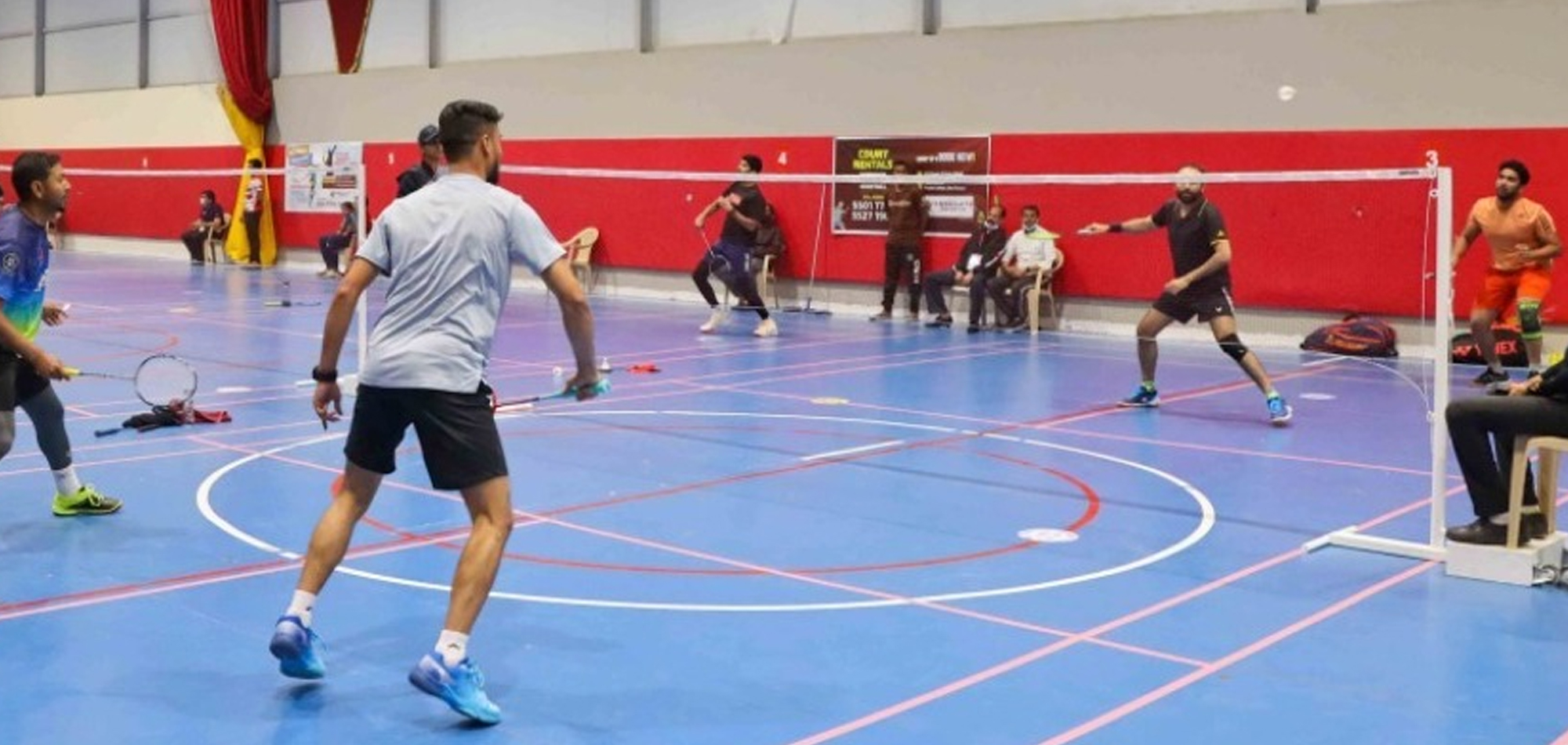 COMMUNITY BADMINTON TOURNAMENT BRINGS TOGETHER ENTHUSIASTS OF ALL AGES