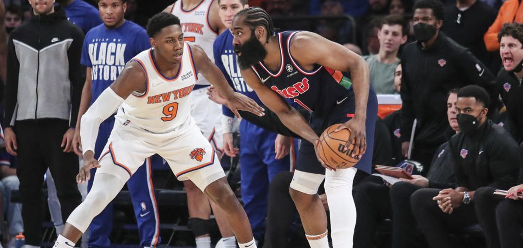 NBA roundup: James Harden lifts 76ers past Knicks