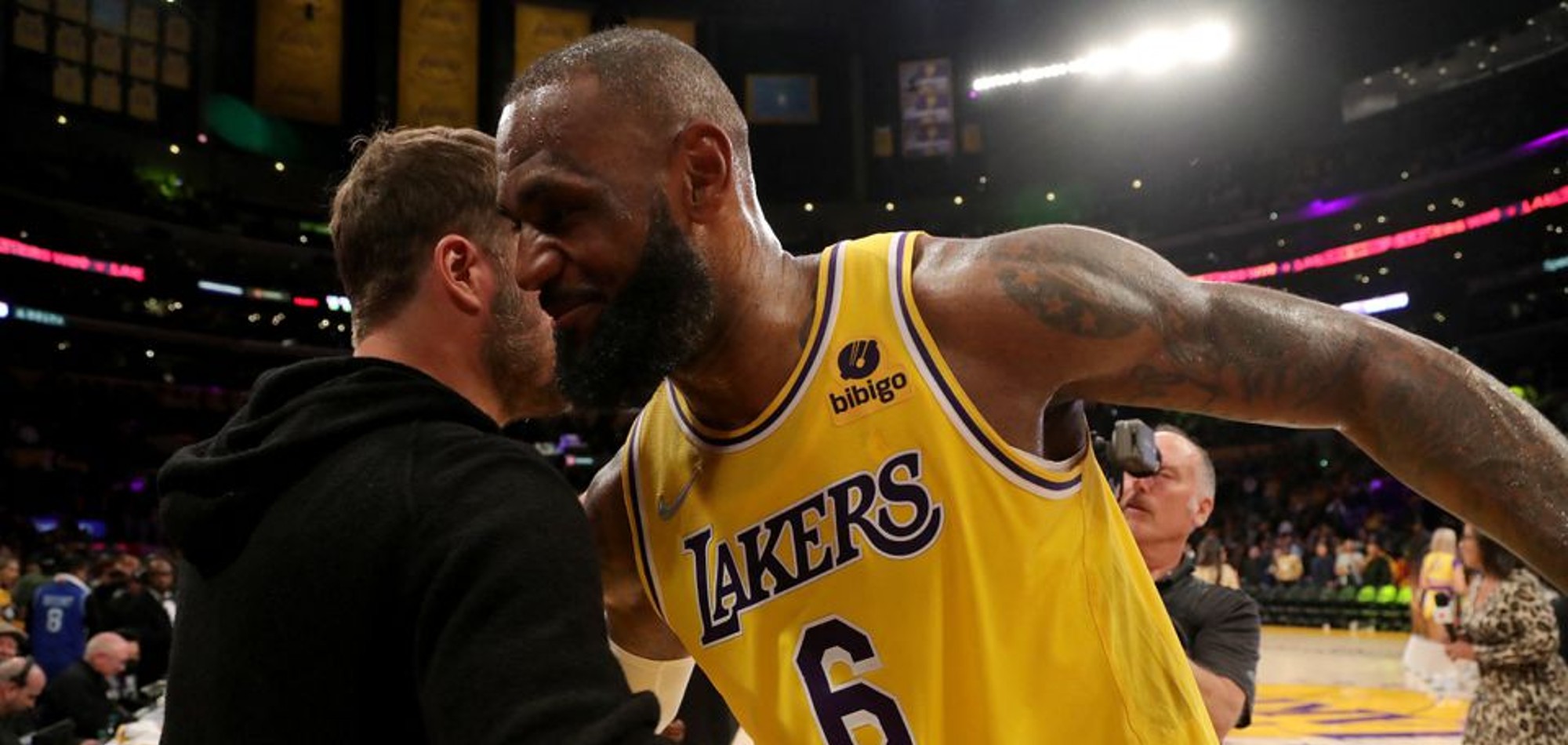 NBA roundup: LeBron James scores season-high 56 in Lakers