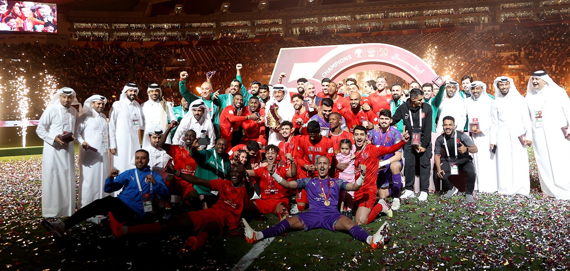 Five-star Al Duhail crush Al Gharafa to clinch 50th Amir Cup title 