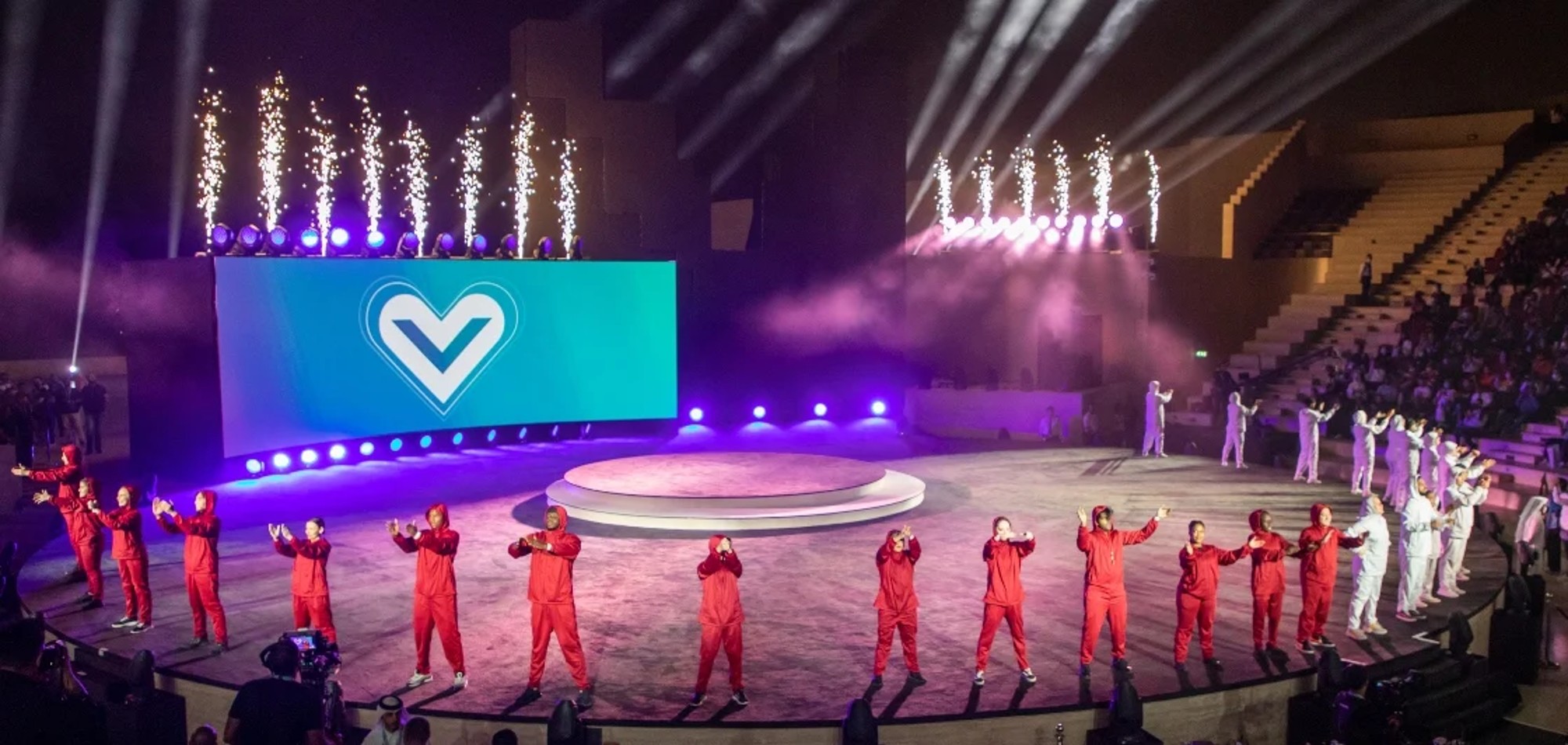 "Heartbeat of the tournament": volunteer spirit lights up Katara Amphitheatre