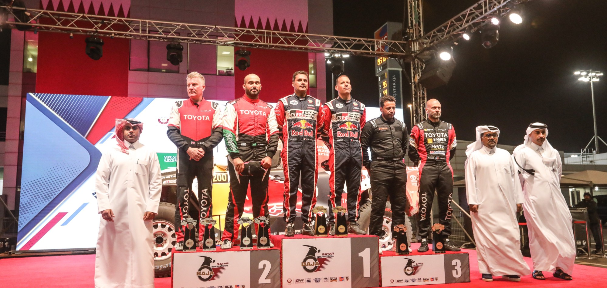 Al-Attiyah and Dabrowski captured the title at Qatar international Baja