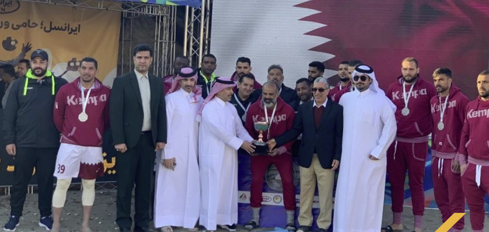 Team Qatar finish second in Asian Beach Handball Championship