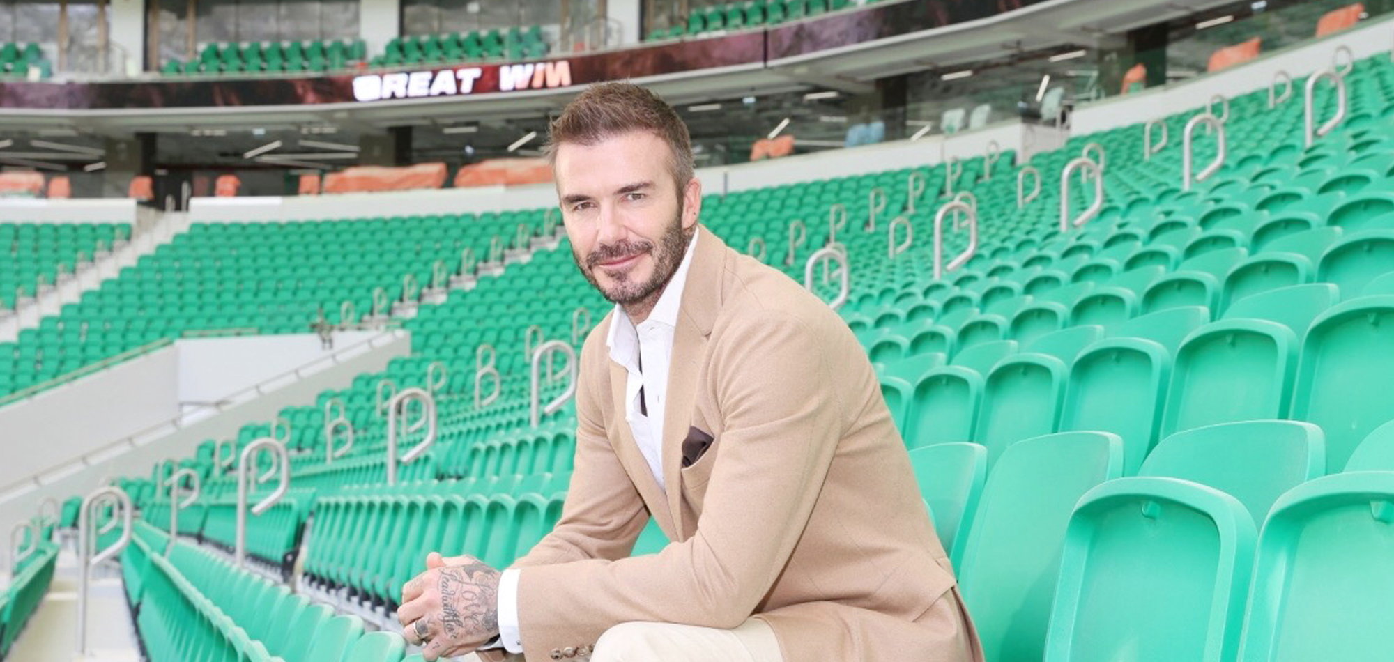 FANS AND PLAYERS WILL LOVE QATAR’S COMPACT FIFA WORLD CUP, SAYS BECKHAM