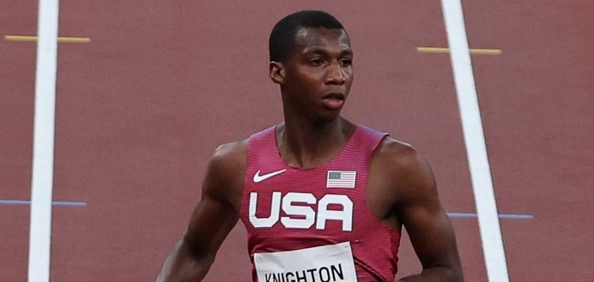 Erriyon Knighton: American teenager becomes fourth-fastest man over 200m