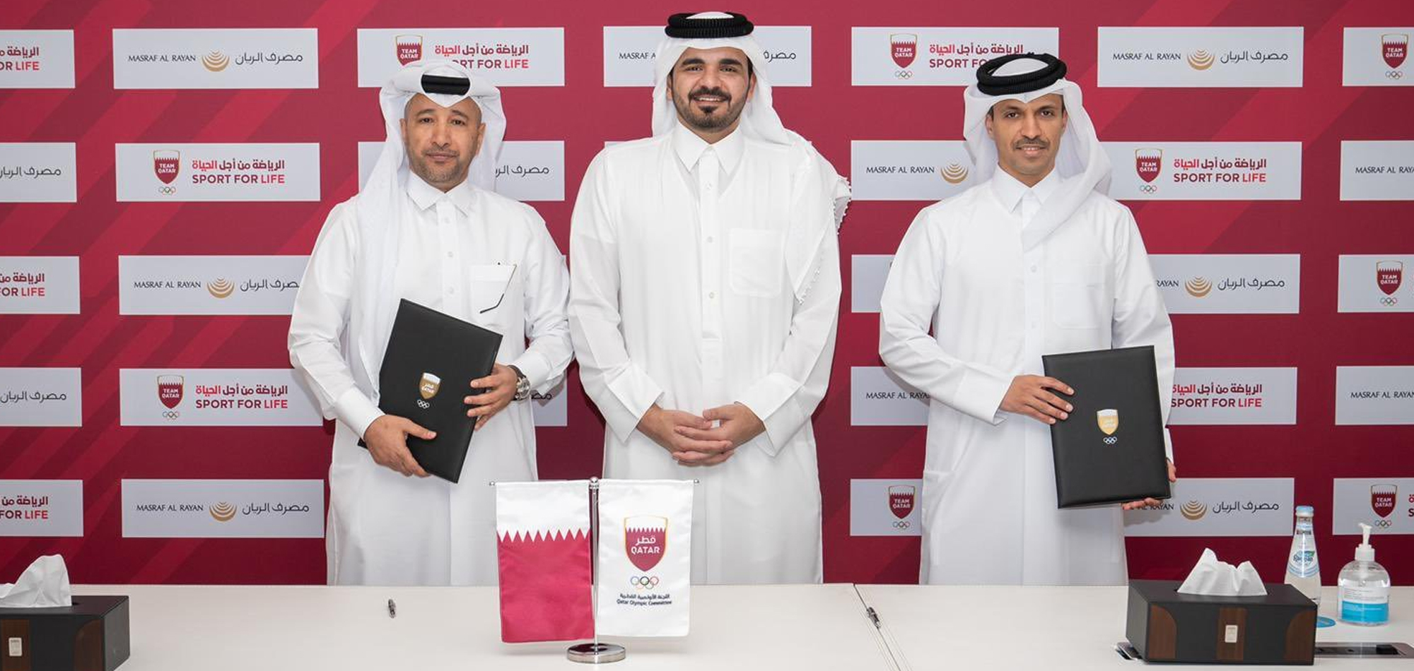 QOC and Masraf Al Rayan sign Agreement to support team Qatar Athletes