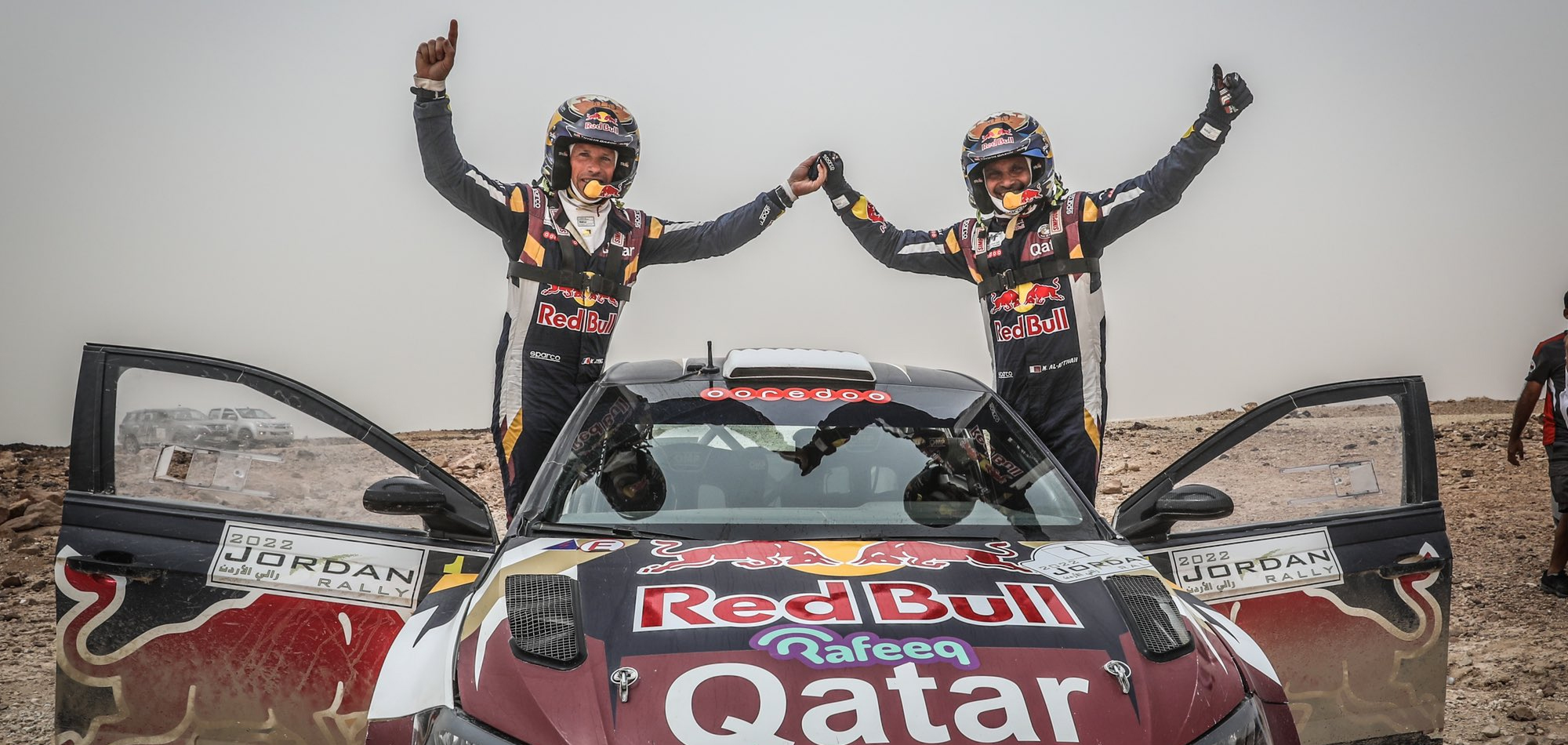 QATAR’S NASSER AL ATTIYAH & CO-DRIVER BAUMEL WIN JORDAN INTERNATIONAL RALLY 2022