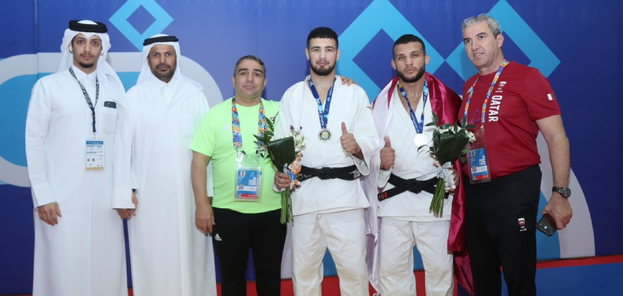 GCC Games: Qatari judokas win two silver medals as volleyball team sets record