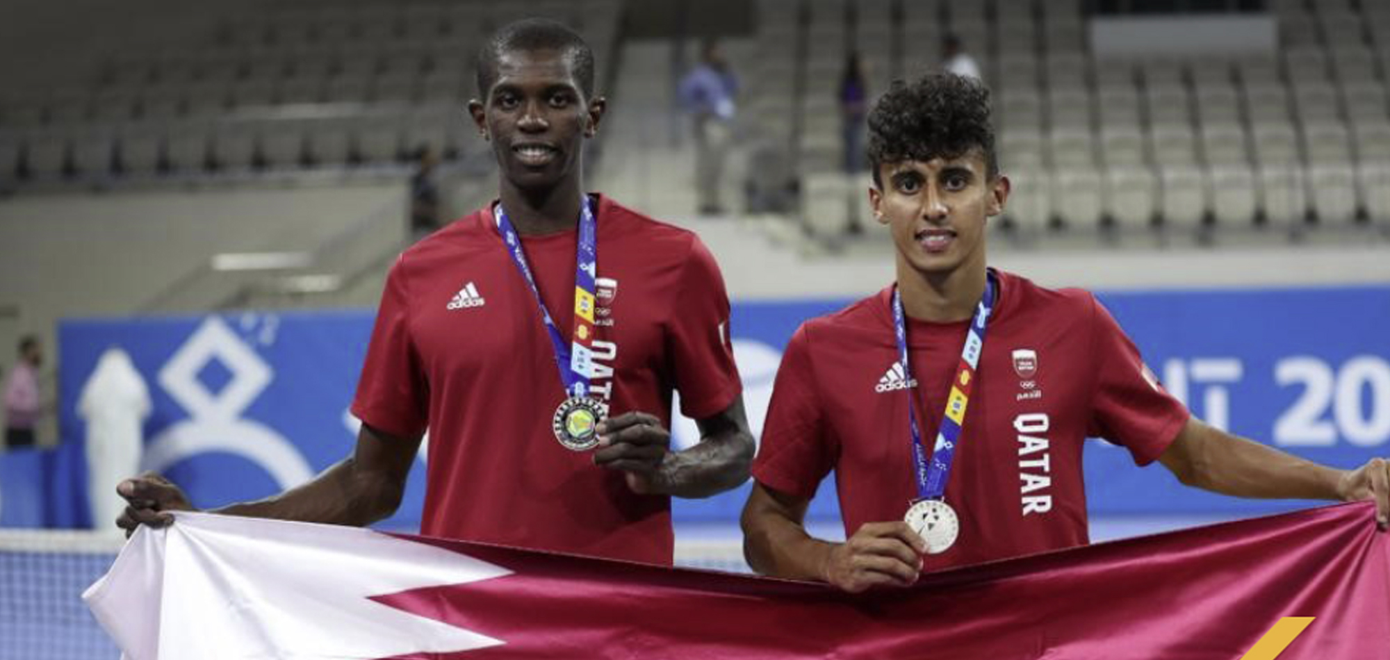 Nawaf and Shannan win doubles silver medal