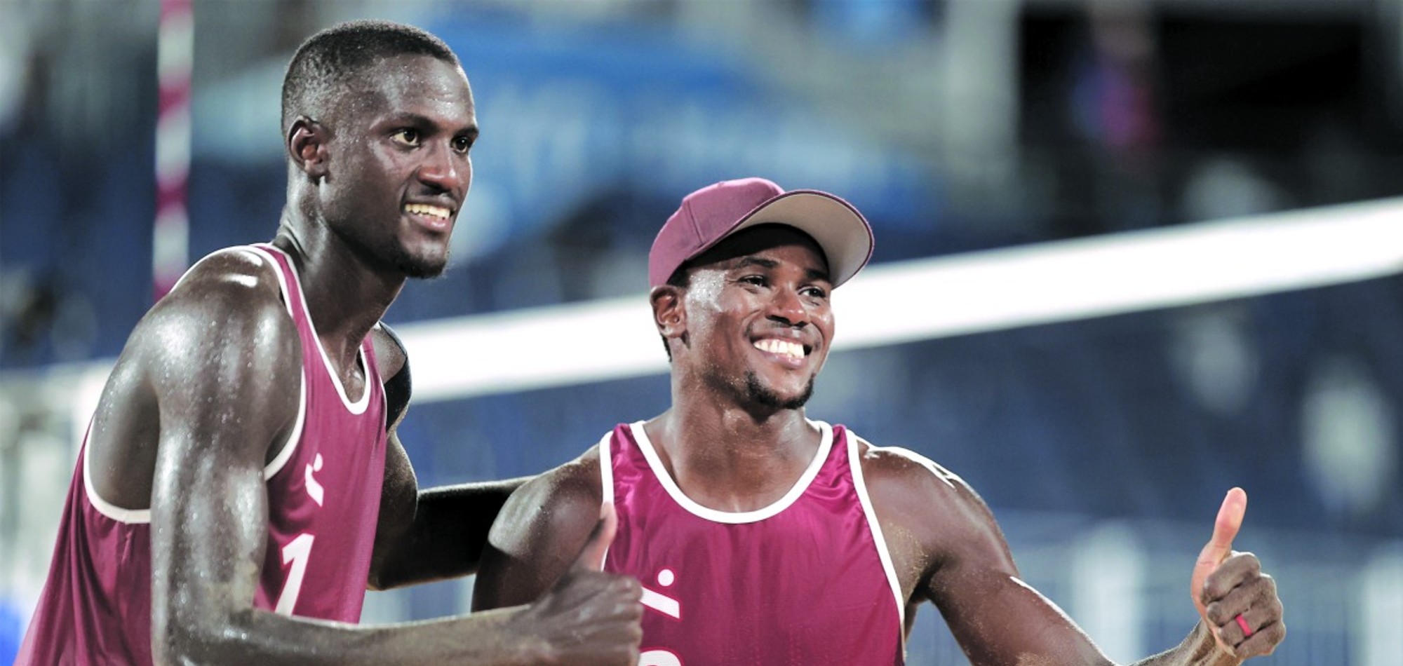 World Beach Volleyball Pro Tour: Cherif and Tijan storm into final