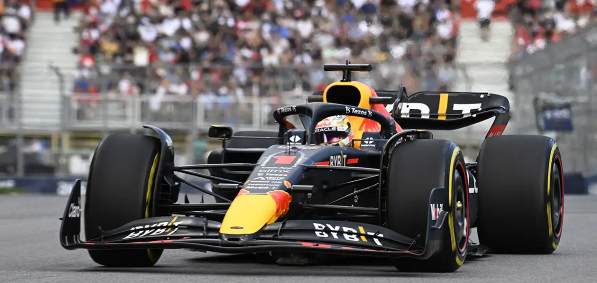 Verstappen braves wet conditions to claim Canadian GP pole ahead of sensational Alonso