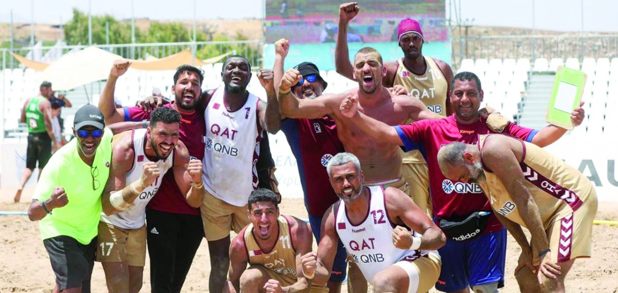 Qatar beat Uruguay in play-off to qualify for World Beach Games