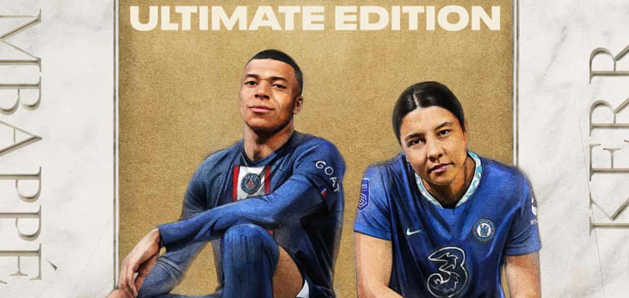 History-making Sam Kerr joins Kylian Mbappé on cover of FIFA video game