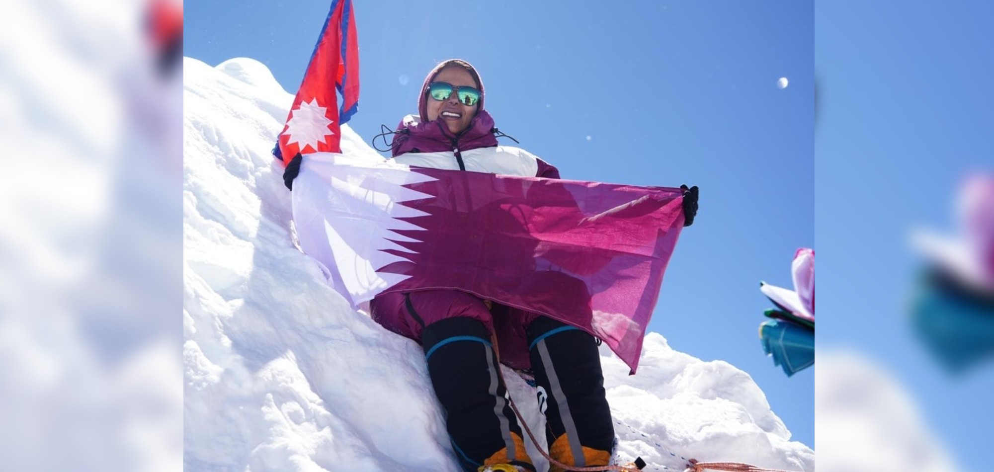 Sheikha Asma Al-Thani Shatters Arab Mountaineering Records in Ground-Breaking Journey to Worlds Highest Peaks