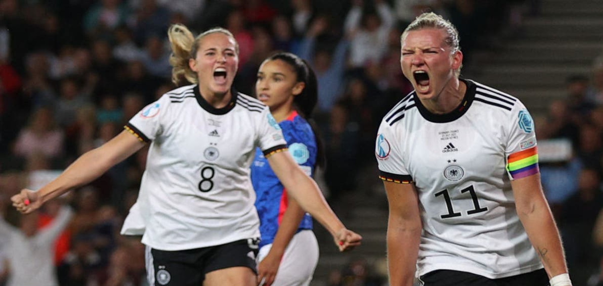 Germany beat France to set up final with England