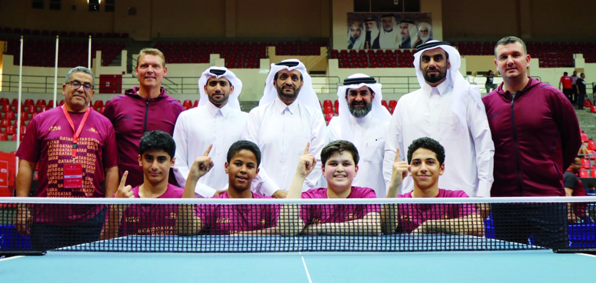 Qatar crowned West Asian U-15 table tennis team champions