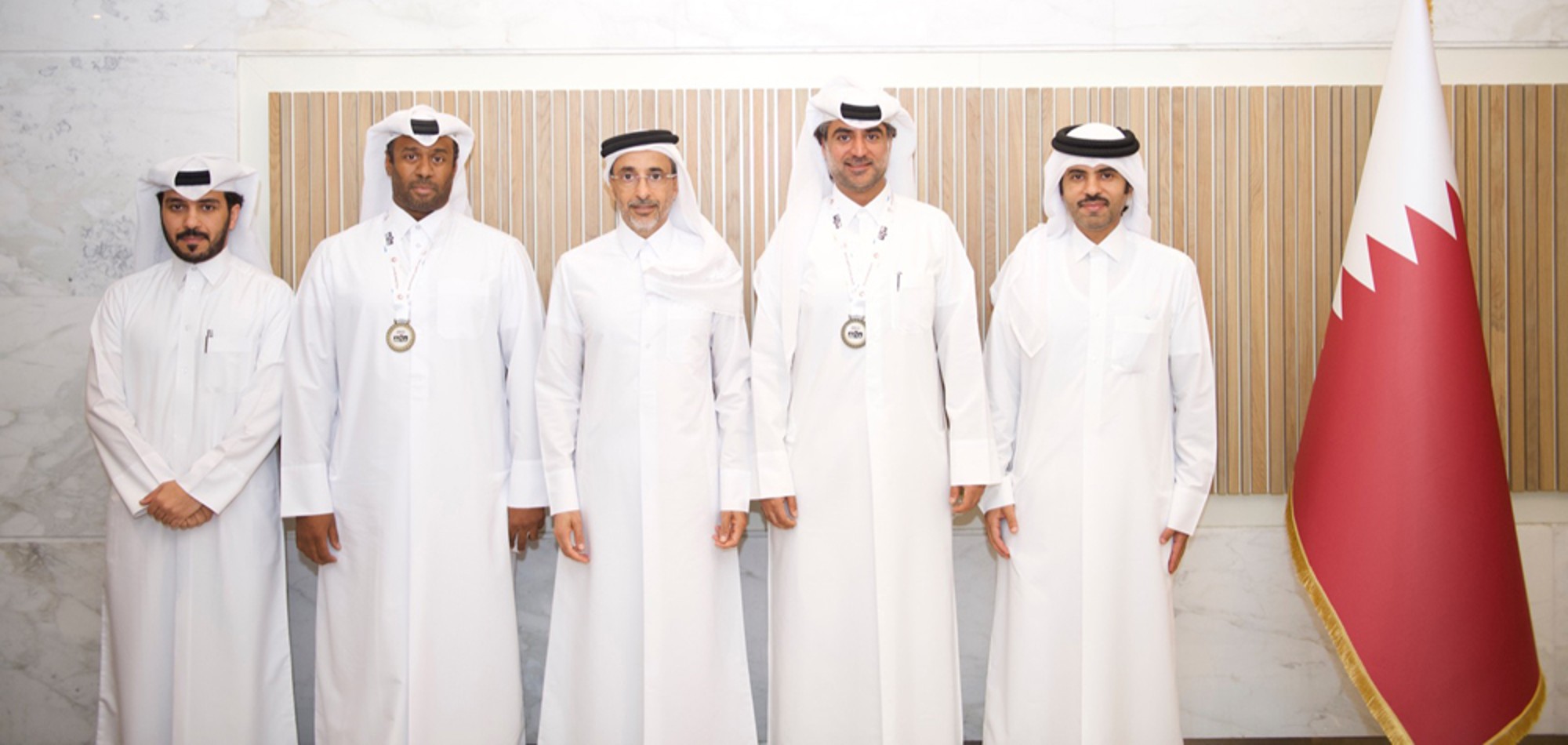 Minister of Sports and Youth honours Qatari athletes from Arch to Arc Triathlon