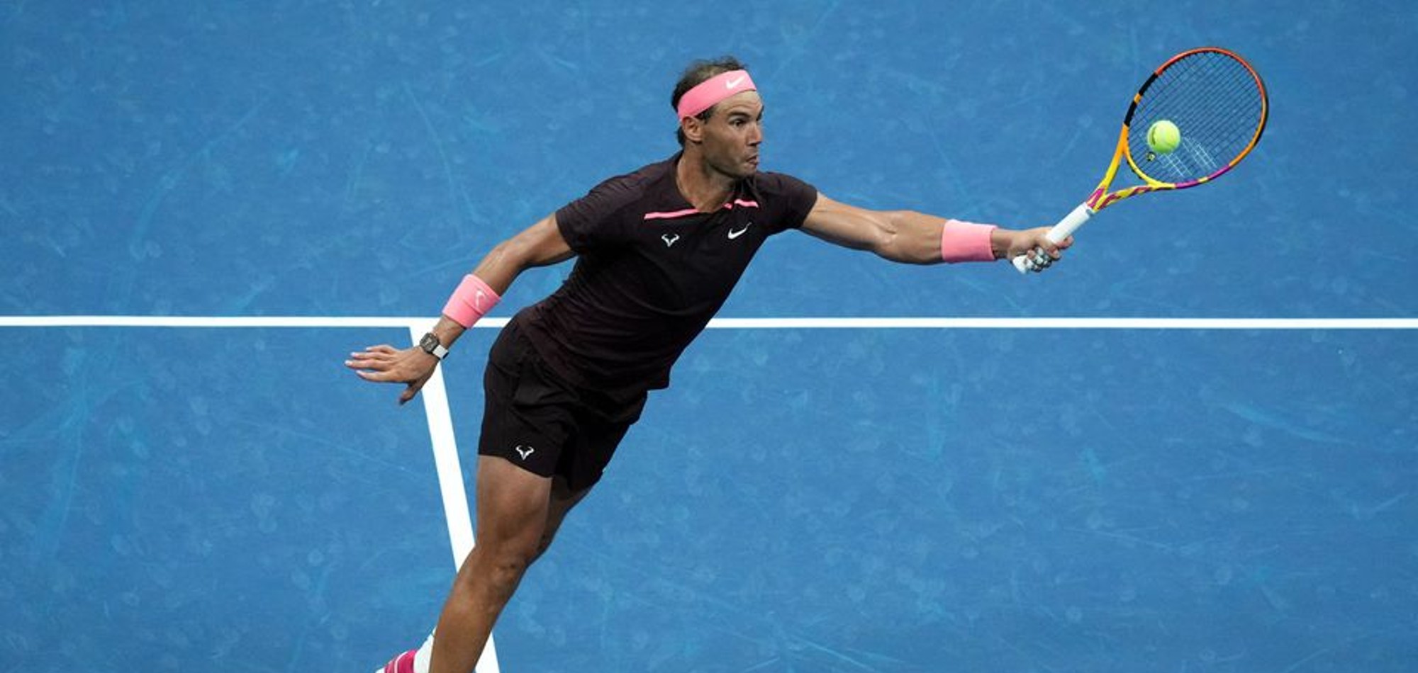 Tenacious Nadal downs wildcard Hijikata U.S. Open return