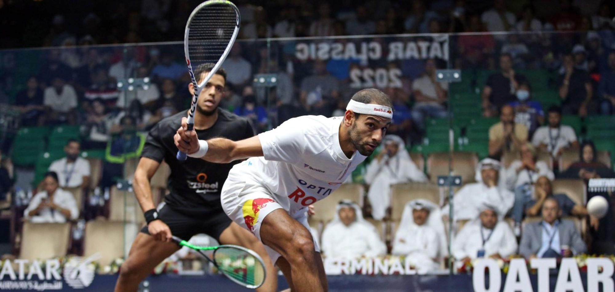 ElShorbagy, Crouin to clash in Qatar Classic final