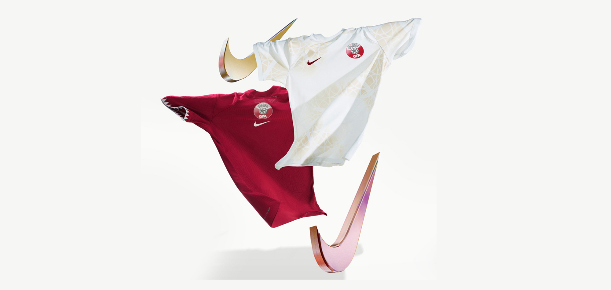 Hosts Qatar unveil FIFA World Cup jerseys 