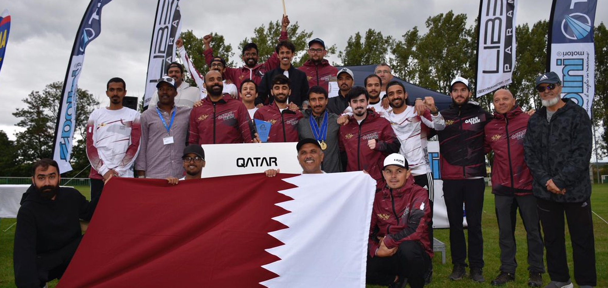 Qatar National Team Wins Paramotor World Championship (Slalom)