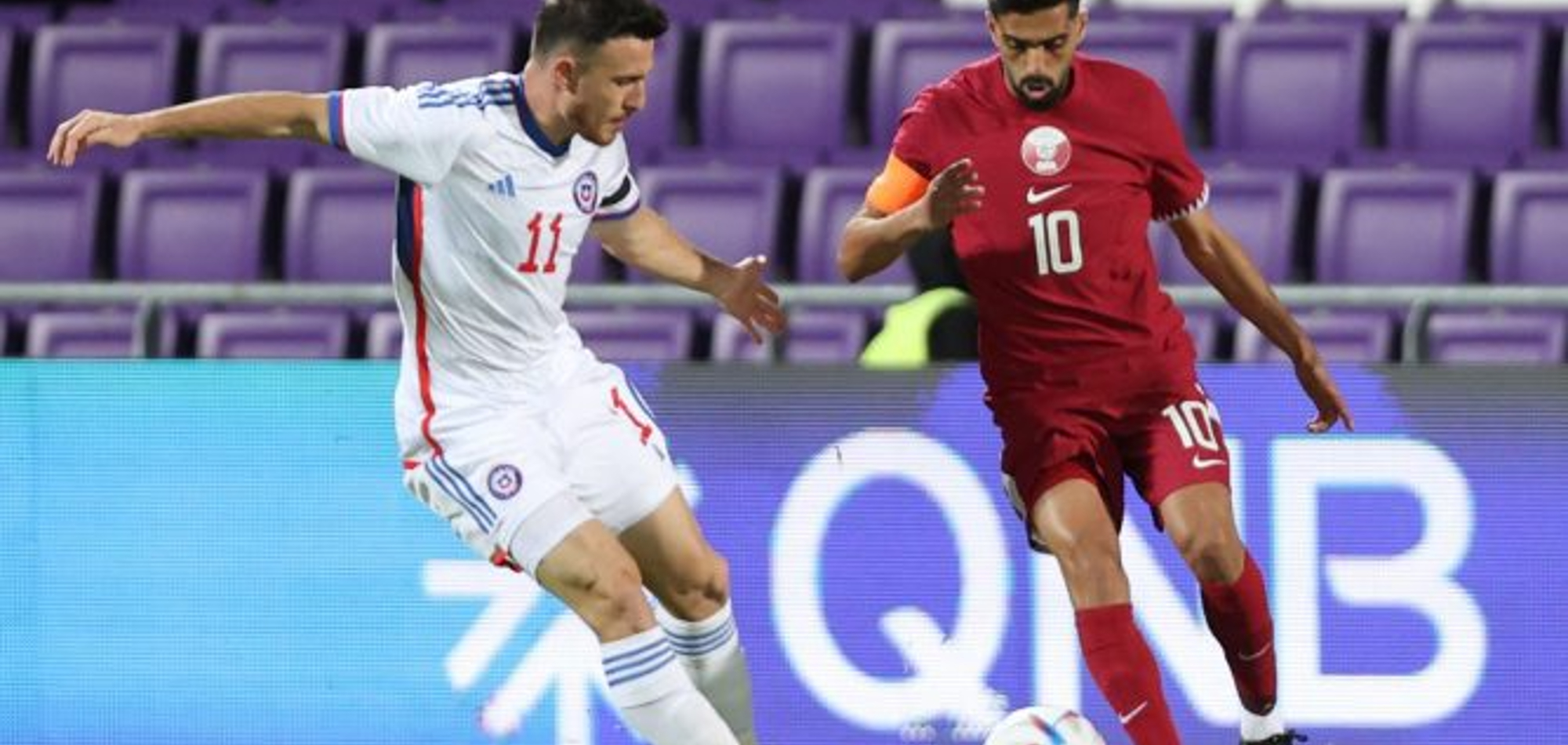 Qatar hold Chile to 2-2 draw in Vienna