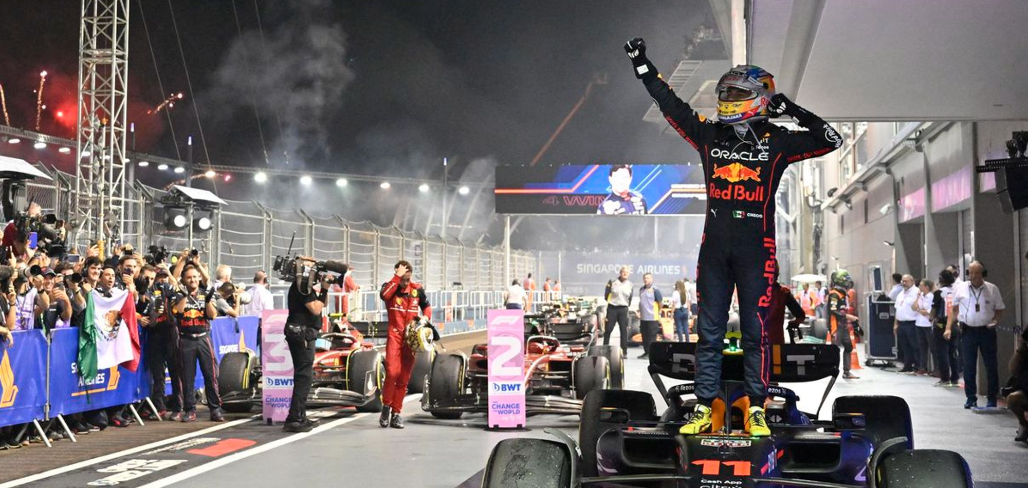 Singapore victory was Perez