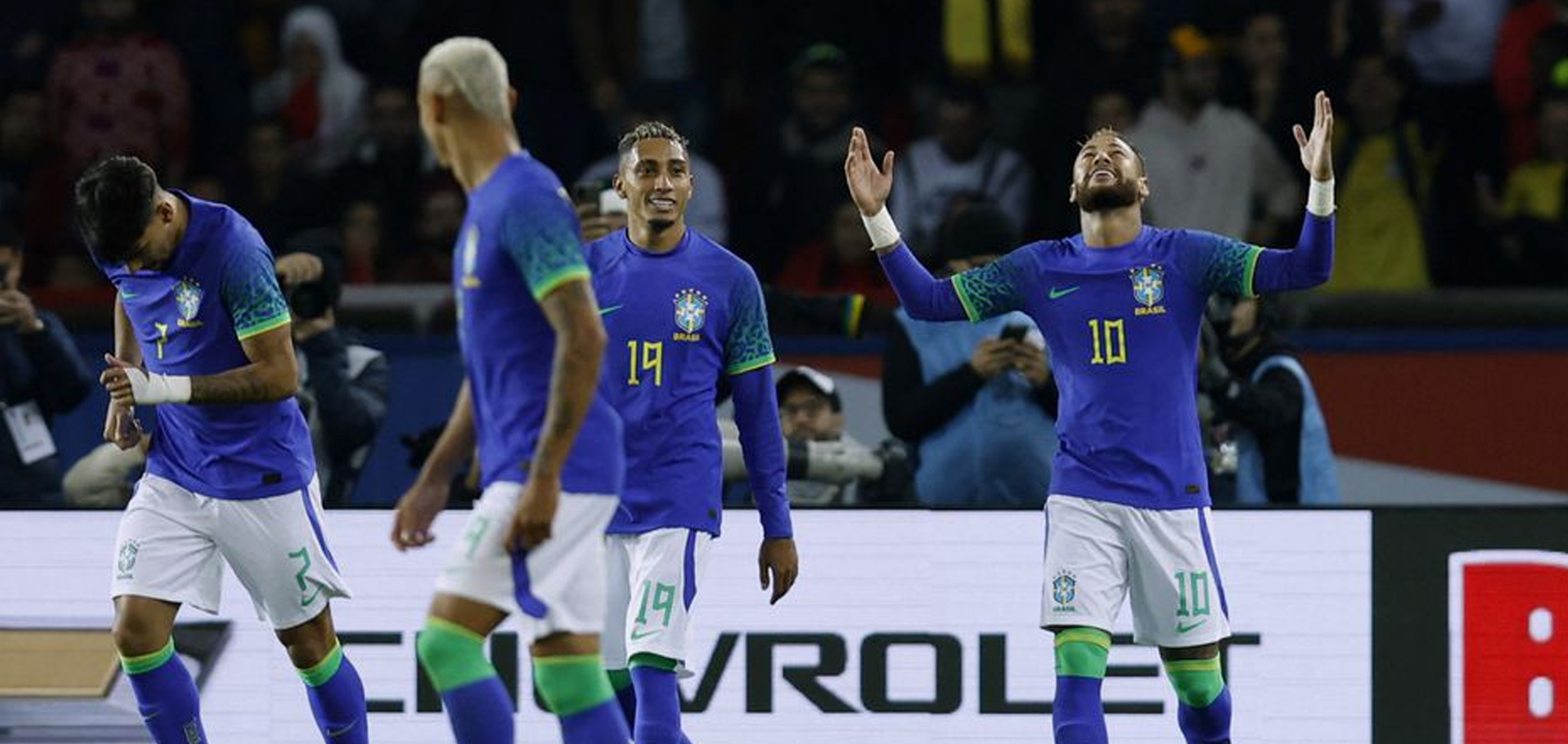 Brazil extend lead in world rankings, Spain drop below Italy