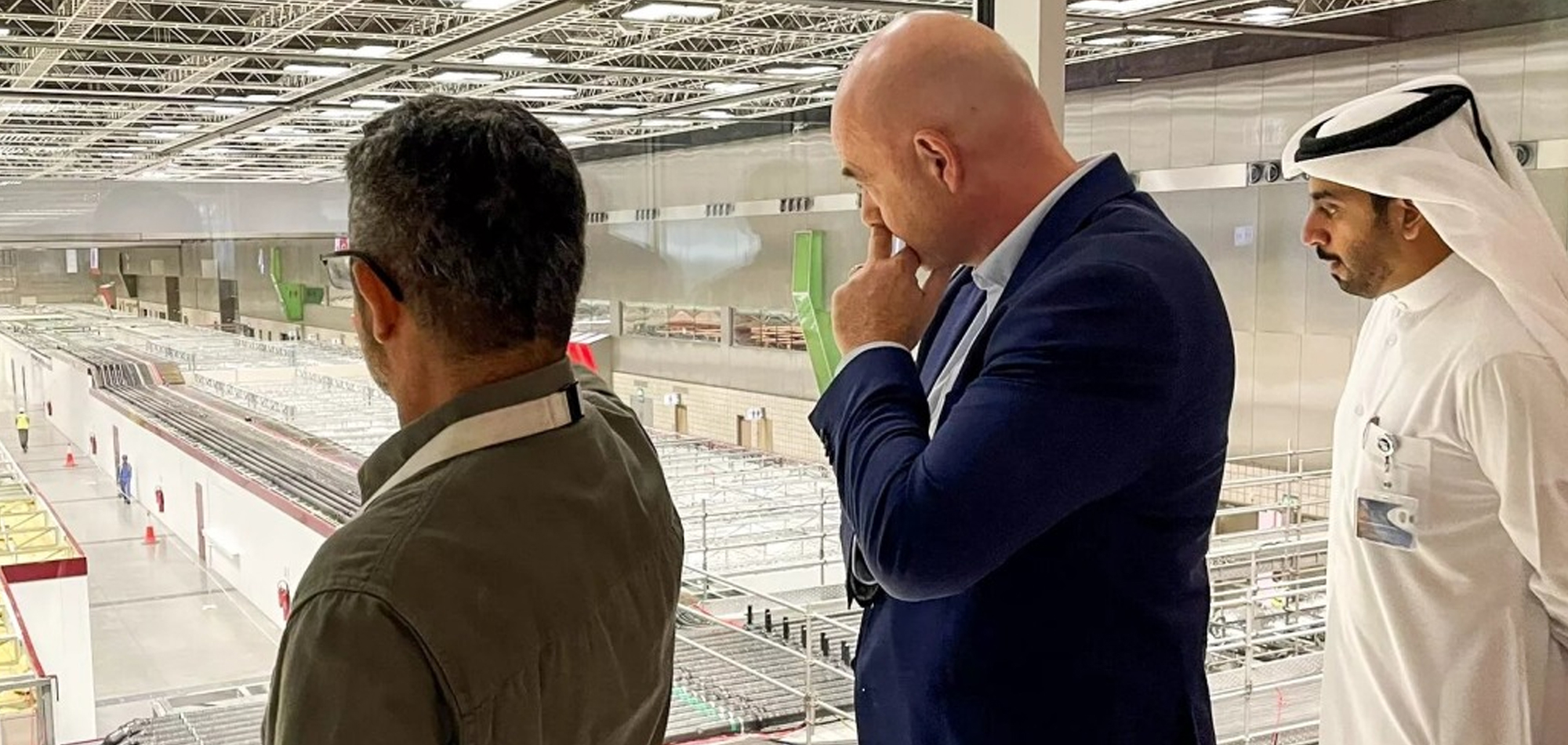 Gianni Infantino visits key FIFA World Cup Qatar 2022 hubs