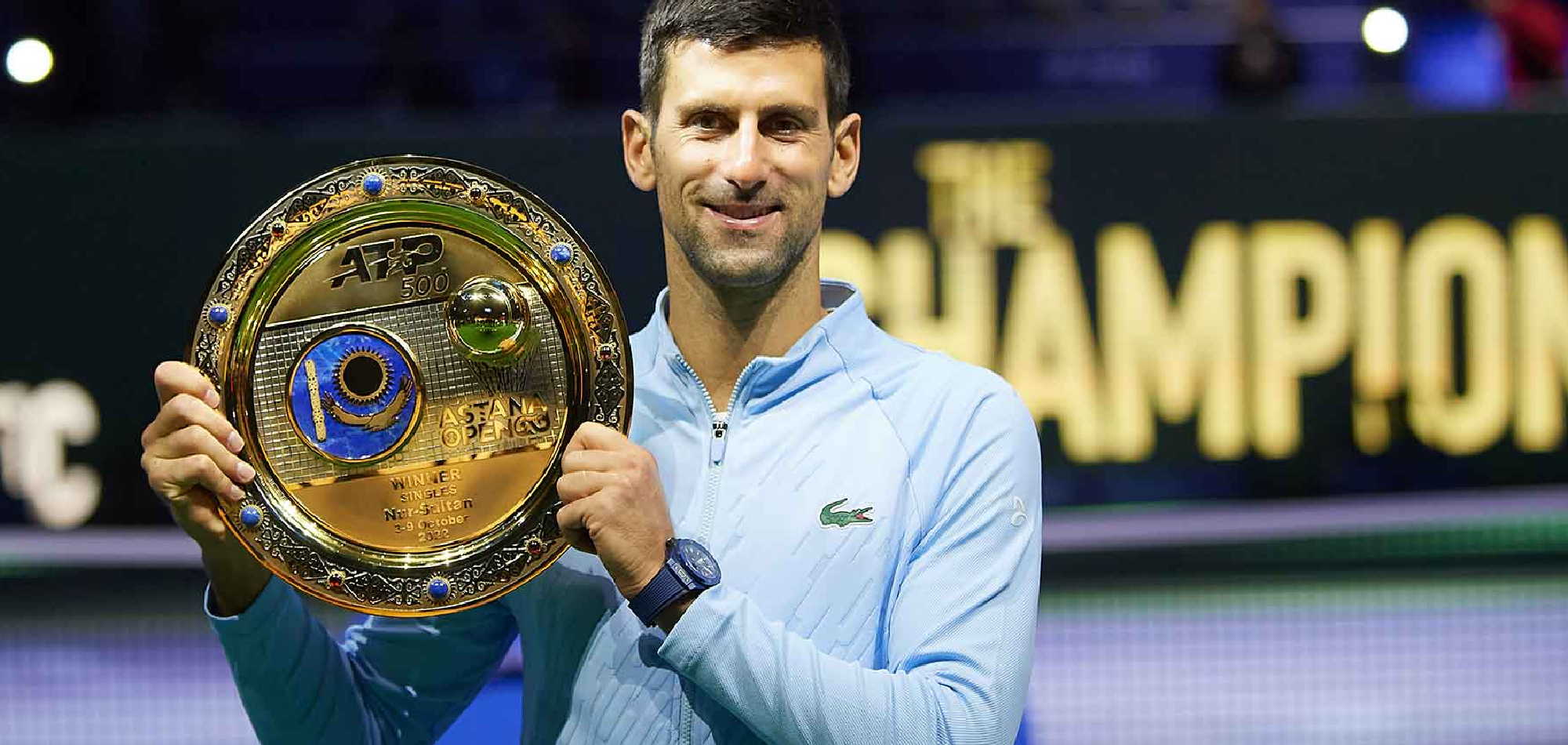 Djokovic takes 90th career title with Astana victory