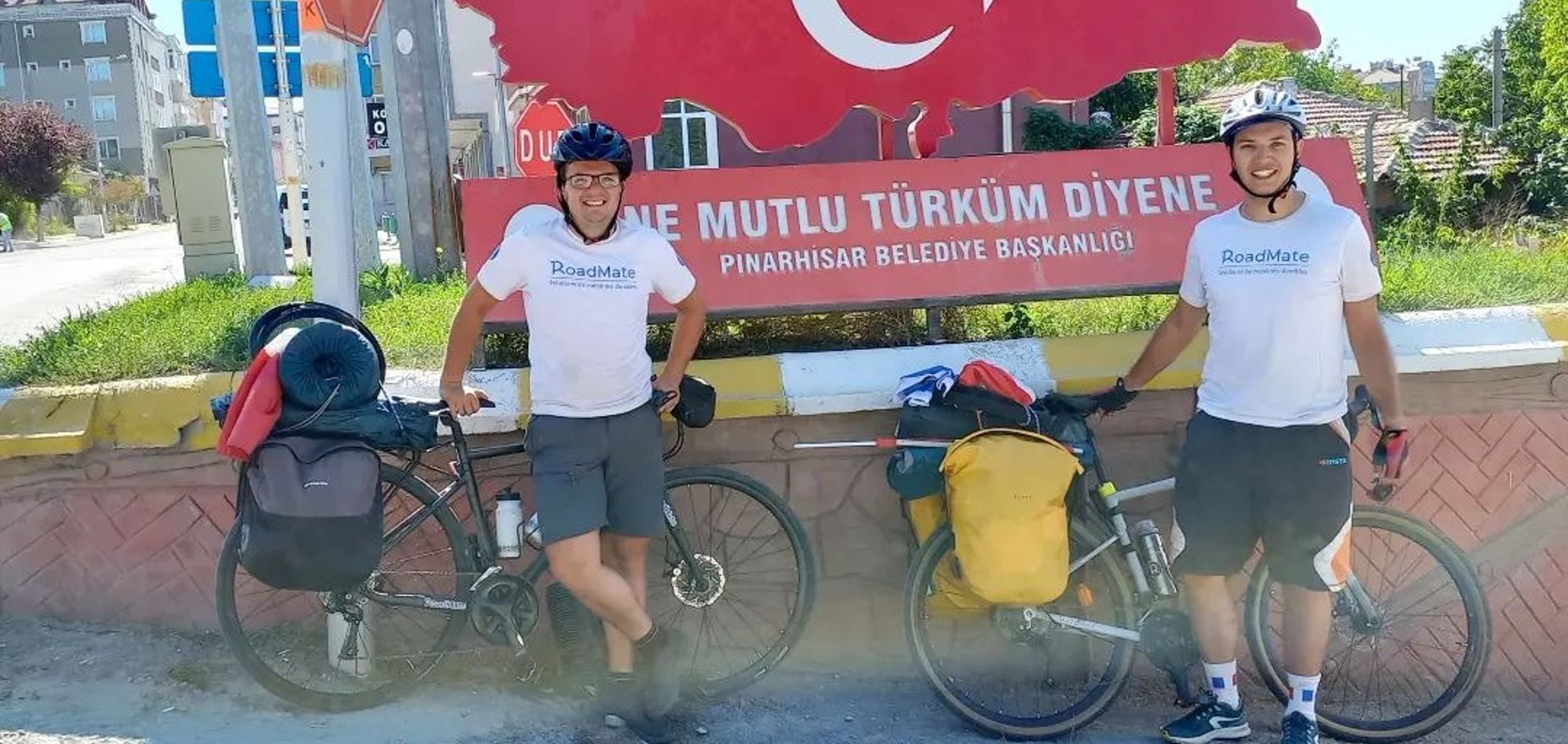 From Paris to Doha: Two football fans show love for France with long bicycle ride