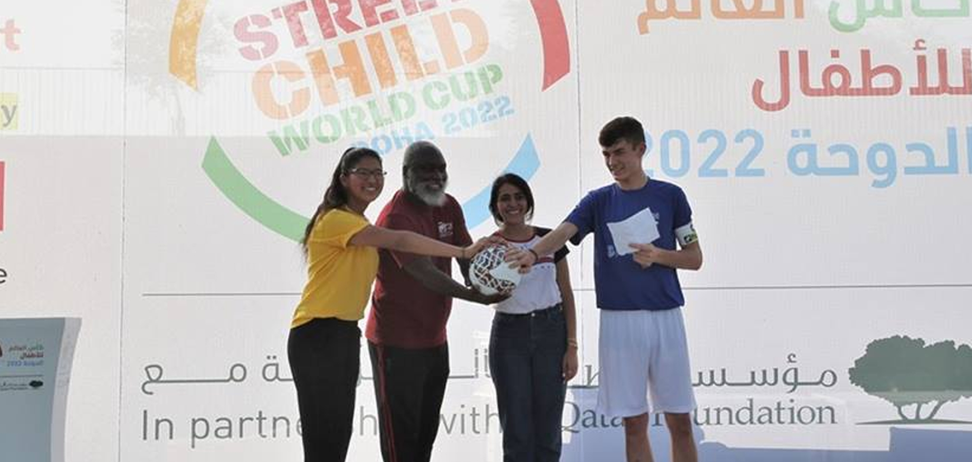 Qatar Foundation to Give Young Street Child World Cup Volunteers a Football Experience to Remember