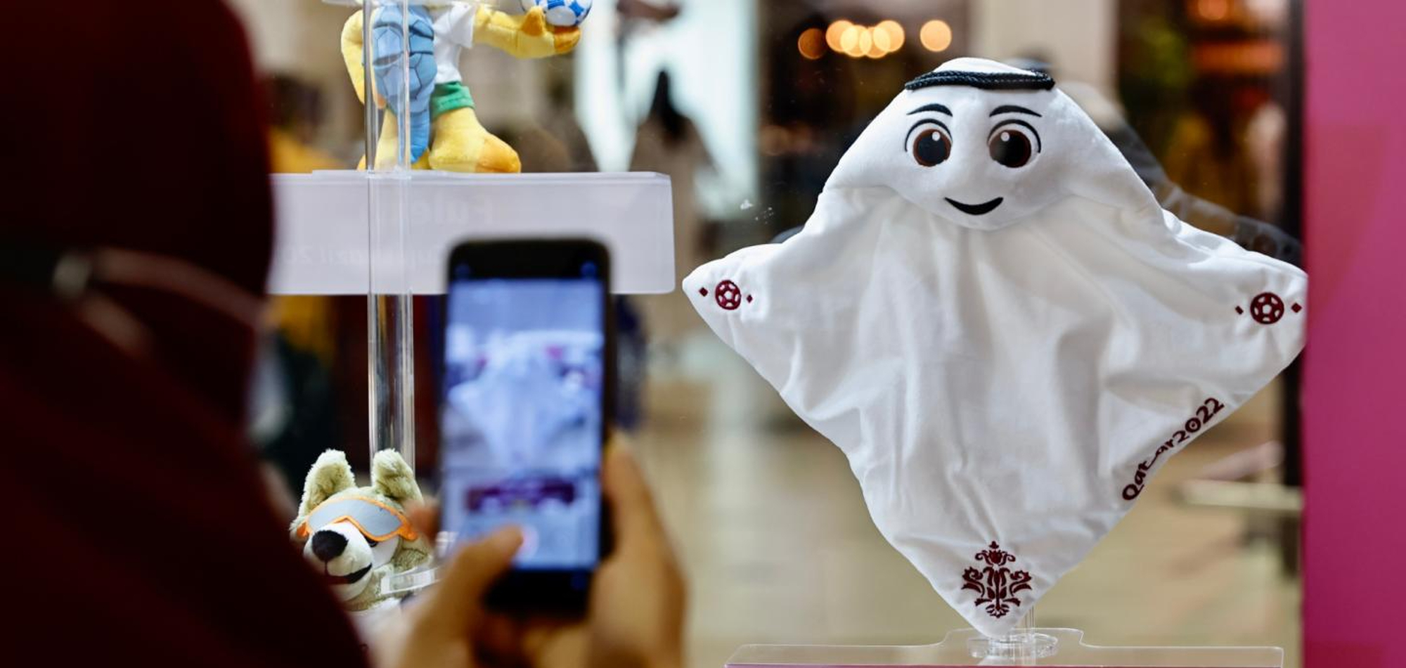 Qatar stages FIFA World Cup™ mascot exhibition at City Center Mall