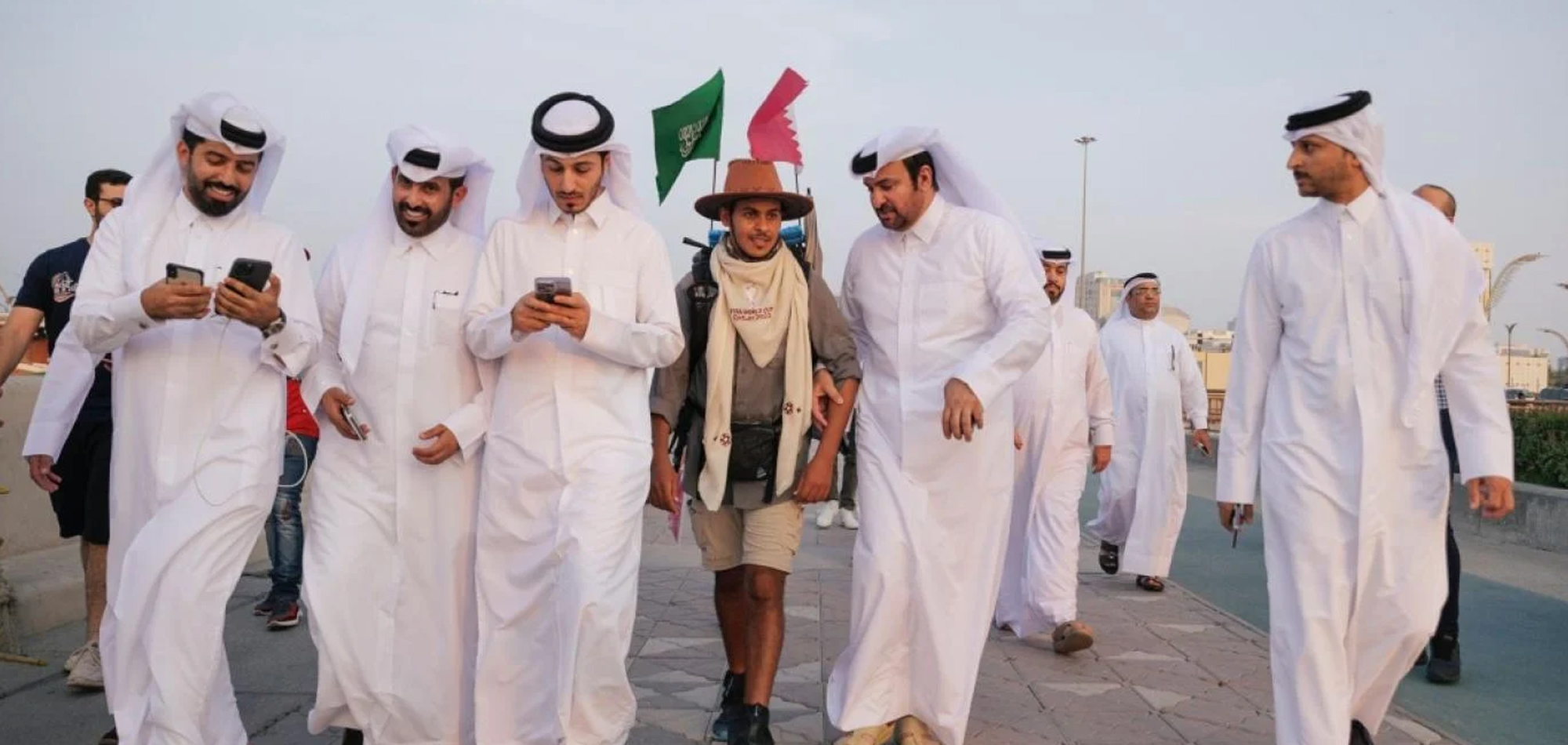 Saudi Arabia fan treks 1,600km across the Arabian Desert to attend Qatar 2022