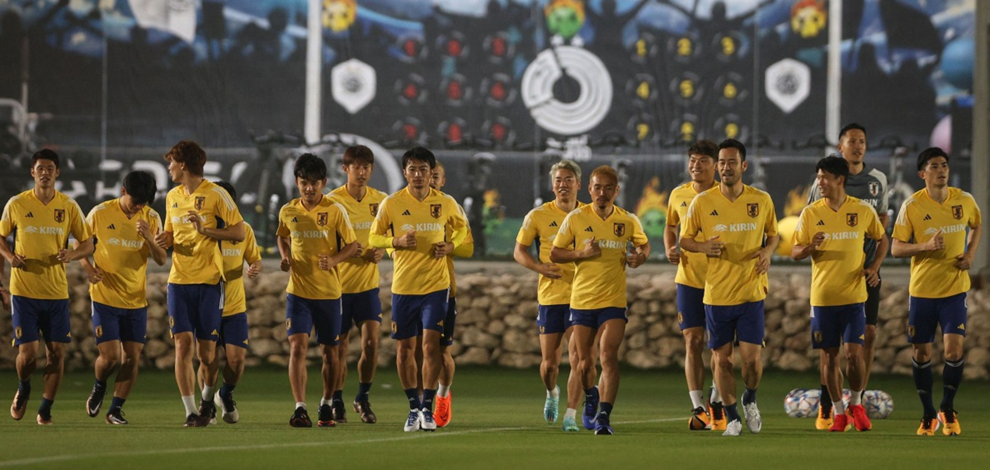 Pumped up and raring to go: World Cup teams continue to arrive, train in Doha