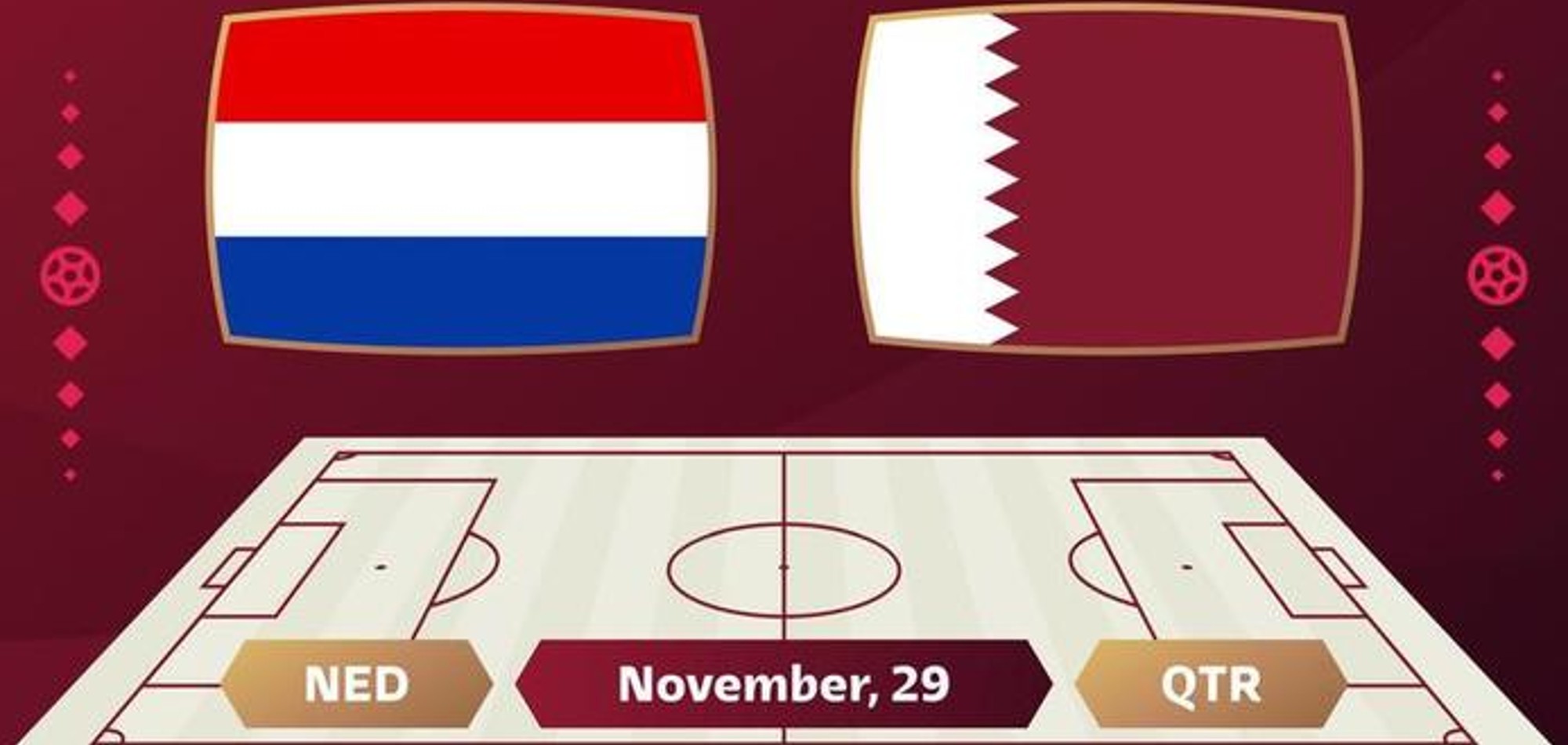 Netherlands v Qatar Preview