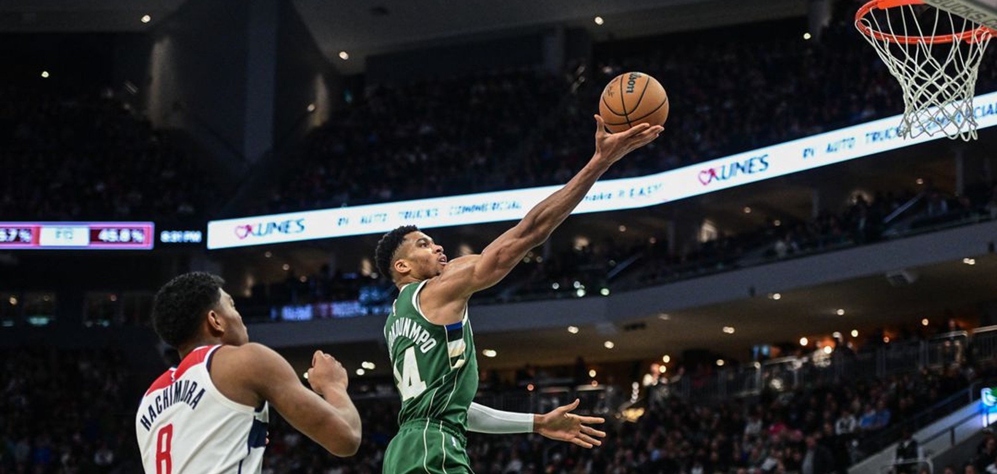 NBA roundup: Giannis Antetokounmpo pours in career-high 55