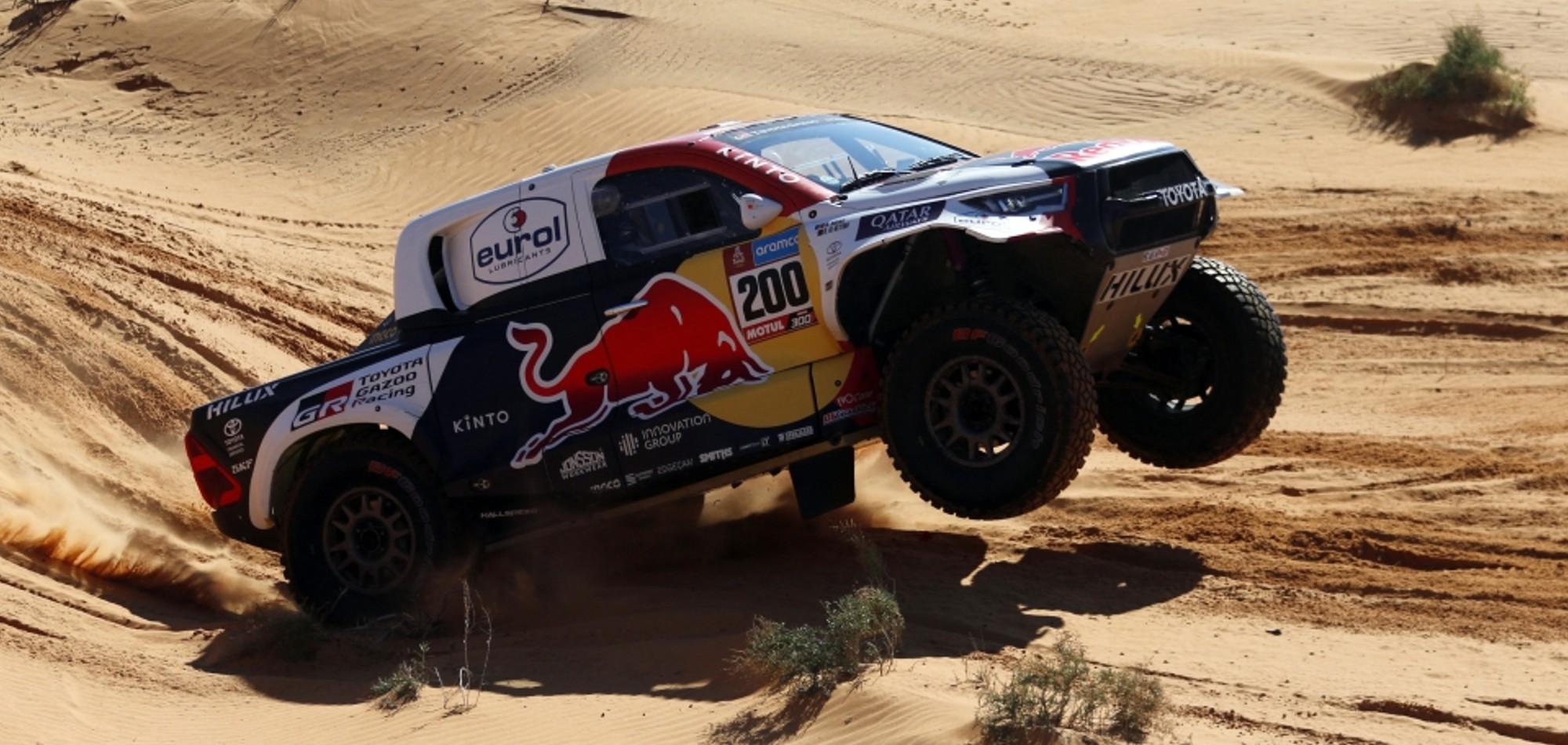 Al-Attiyah tightens grip on Dakar lead but Sanders suffers