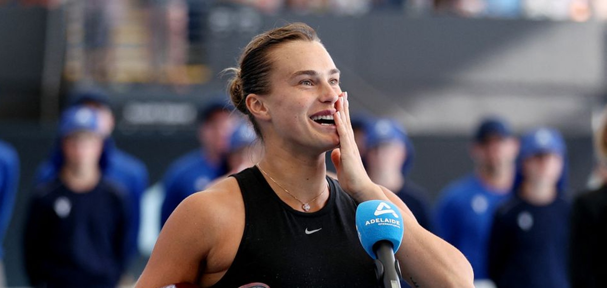 Sabalenka stops qualifier Noskova to seal Adelaide title