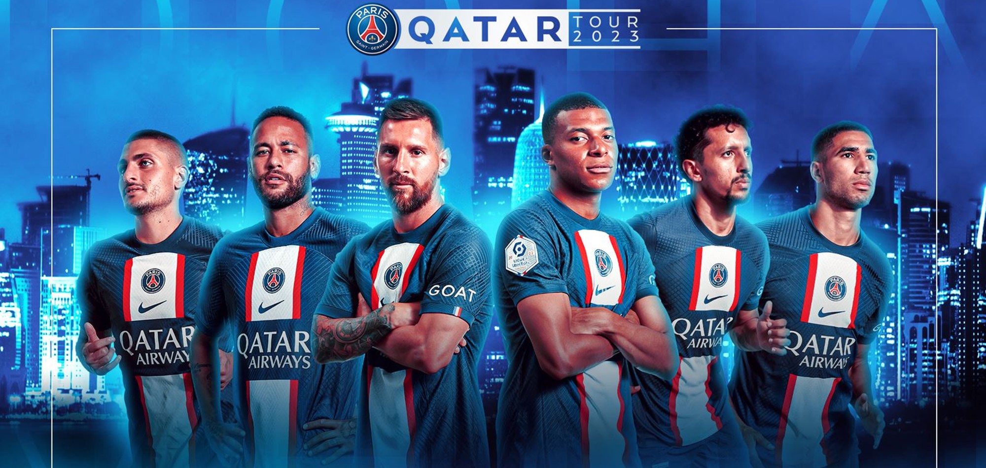 Paris Saint-Germain head to Qatar for winter tour ahead of friendly in Riyadh