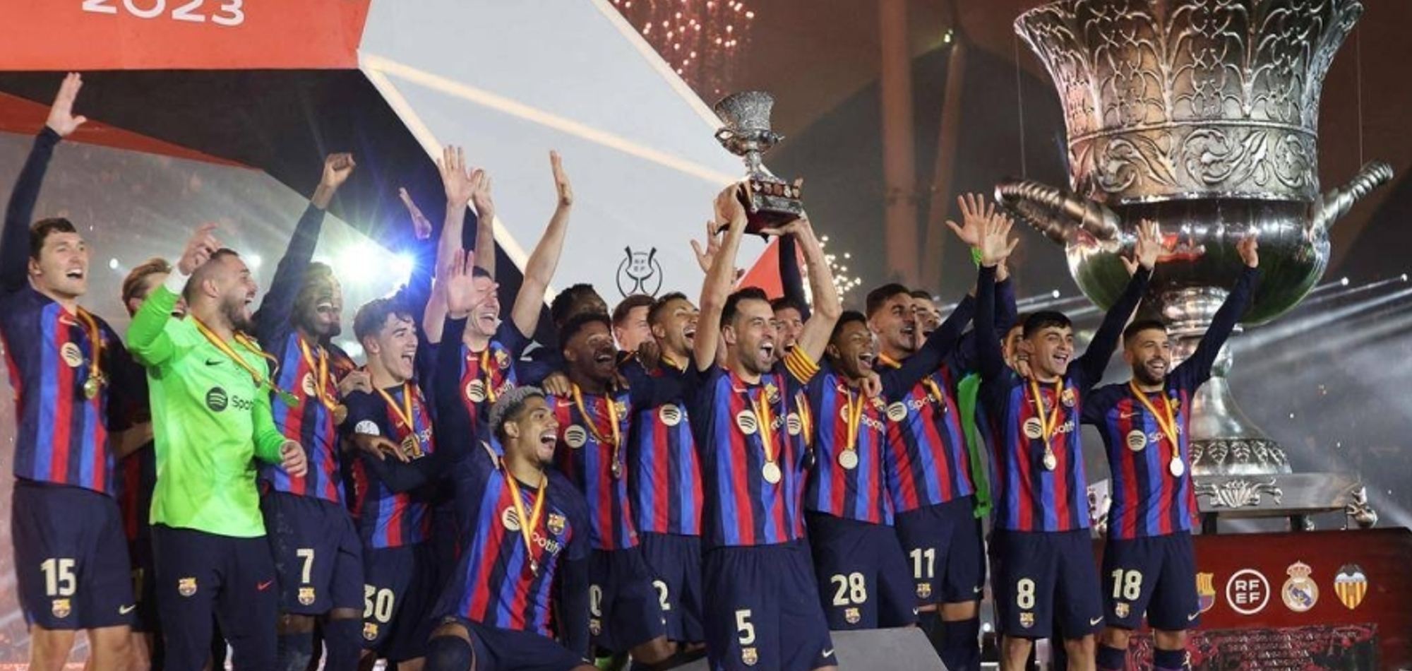 Barcelona defeat Real Madrid 3-1, win Spanish Super Cup